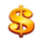 capital gains dollar symbol icon