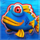 captain cashfall megaways blue fish symbol icon