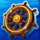 captain cashfall megaways boat wheel symbol icon