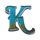 captain kraken megaways k symbol icon
