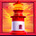 captain lobster lighthouse symbol icon