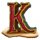captain tipsys treasure k symbol icon