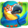 capypark up x parrot symbol icon