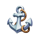 caribbean catch anchor symbol icon