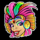 carnaval girl symbol icon