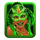 carnival queen 2 lady green symbol icon