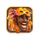 carnival queen black symbol icon
