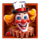 carnival rush circus clown symbol icon