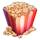 carnival rush popcorn box symbol icon