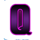 cash bars q symbol icon