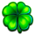 cash bonanza clover symbol icon