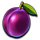 cash bonanza plum symbol icon