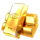 cash eruption big bank breakout gold bars symbol icon