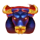 cash eruption hephaestus bull symbol icon