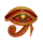cash eruption megajackpots amulets of osiris eye symbol icon