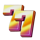 cash eruption power surge 77 symbol icon