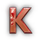 cash explorer k symbol icon