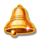 cash goddess bell symbol icon