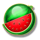 cash goddess watermelon symbol icon