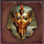 cash heist golden scarab pharaoh mask symbol icon