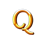 cash lamps q symbol icon