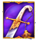 cash lamps sword symbol icon