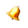 cash melon combo bell symbol icon