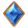 cash multipliers respin blue gem symbol icon