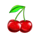 cash n fruits 100 cherry symbol icon