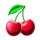 cash n fruits 100 hold and win cherry symbol icon