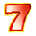 cash n fruits 256 seven symbol icon