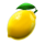 cash n fruits hold and win lemon symbol icon