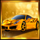 cash pig 2 car golden symbol icon