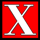 cash stax x symbol icon