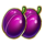 cash strike plums symbol icon