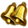 cash strike triple fire bells symbol icon