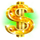 cash tank dollar sign symbol icon
