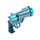 cash truck 2 blue gun symbol icon