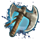 cash truck begins axe symbol icon