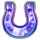 cash volt supercharged electric horseshoe symbol icon