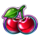 cash volt supercharged red cherries symbol icon