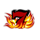 cash wheel blazing 777 triple double jackpot wild seven symbol icon