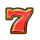cashin reels lucky seven symbol icon