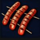 cashpot kegs sausage symbol icon