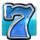 cashpot strike 7s blue symbol icon