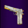 casino heist gun symbol icon