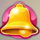 casino win spin bell symbol icon