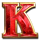 castle of terror k symbol icon