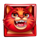 catch the luck red cat symbol icon