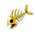 cats collect bone symbol icon